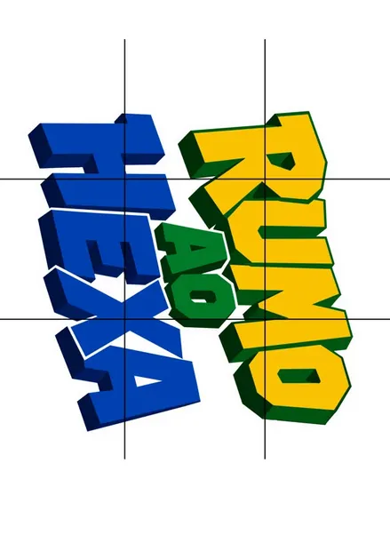 Rumo ao Hexa colorido